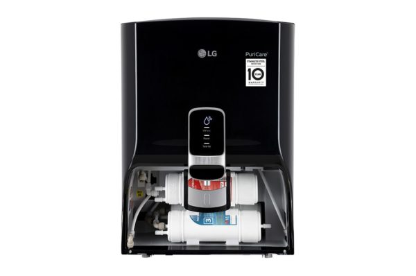 Dual protection airtight Stainless steel Tank with Multi Stage RO Filtration, Ever fresh UV + (In tank UV), Filter Change Indicator - Image 2