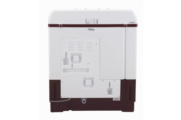 Wash 8Kg and Spin 6 Kg, 5 Star, Rust Free Body, Roller Jet Pulsator, Wind Jet Dry, Color: Burgundy - Image 4