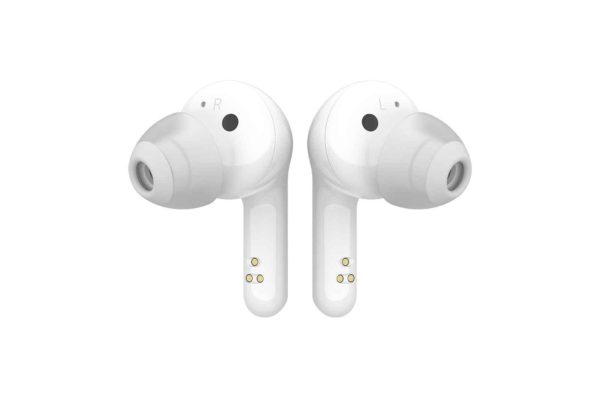 LG Tone Free Wireless Earbuds with Noise Isolation, UVnano 99.9% Bacteria-Free, Prestigious British Meridian Sound, Dual Microphones in Each Earbud and IPX4 Water Resistance (FN5U, White) - Image 5