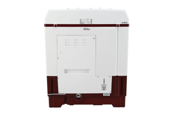 Wash 7Kg and Spin 5.5Kg, 5 Star, Rust Free Body, Roller Jet Pulsator, Wind Jet Dry, Color: Burgundy - Image 4