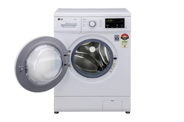 LG 7.0 KGs 5 Star Inverter Fully-Automatic Front Loading Washing Machine (FHM1207SDWB, White, 6 Motion Direct Drive) - Image 3