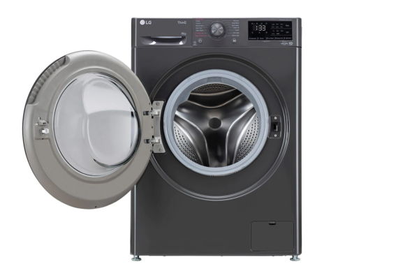 LG 8.0 kg, Front Load Washing Machine with AI Direct Drive™ Washer with Steam™ and ThinQ (FHP1208Z5M) - Image 2