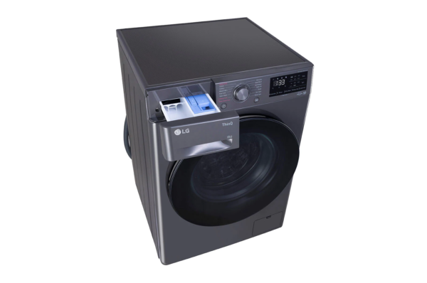 LG 8.0 kg, Front Load Washing Machine with AI Direct Drive™ Washer with Steam™ and ThinQ (FHP1208Z5M) - Image 5