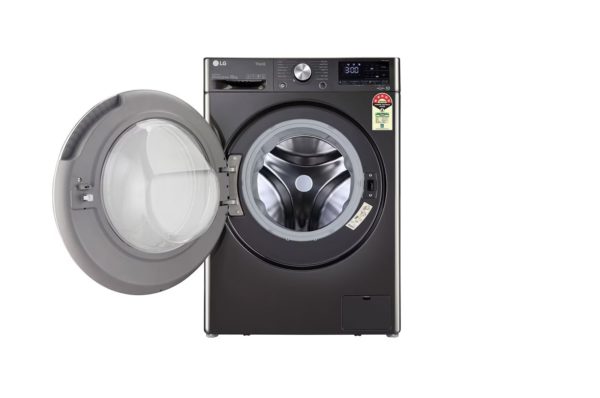 LG 10.0 kg, Front Load Washing Machine with AI Direct Drive™ Washer with Steam+ & ThinQ (FHP1410Z7B) - Image 2