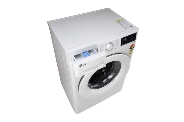 LG 6.5 kg, Front Load Washing Machine with AI Direct Drive™ Washer with Steam™ (FHV1265Z2W) - Image 4