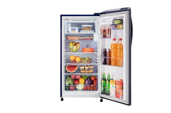 201 Ltr, 3 Star, Blue Euphoria Finish, Direct Cool Single Door Refrigerator - Image 2