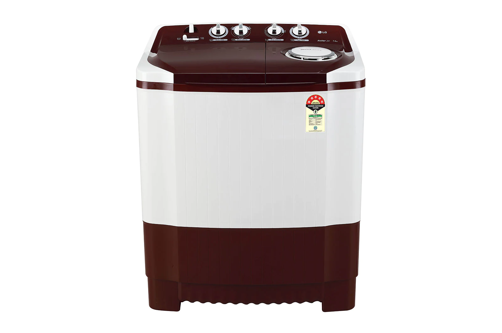 LG 7.5 kg 5 Star Semi Automatic Top Loading Washing Machine
