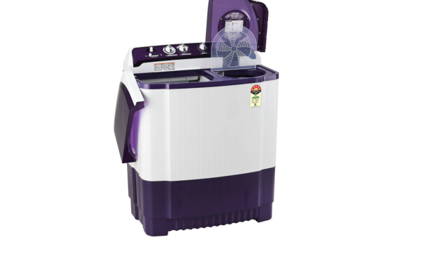 LG 7.5 kg 5 Star Semi-Automatic Washing Machine (P7525SPAZ, Purple, Roller Jet Pulsator) - Image 3