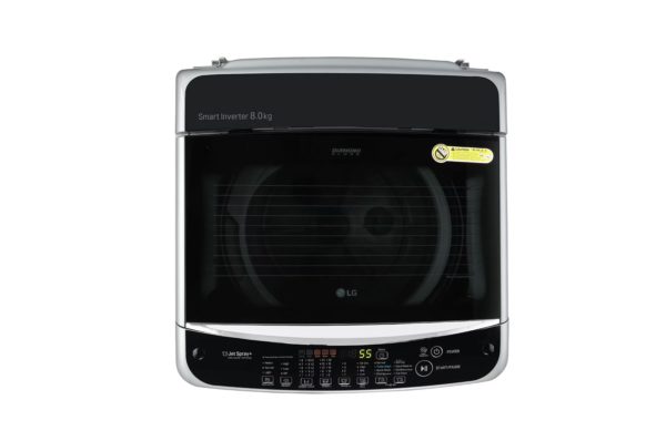 LG 8.0 kg 5 star Fully Automatic Top Load Washing Machine Silver (T80SJSF1Z) - Image 2