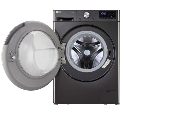 LG 11.0 kg, Front Load Washing Machine with AI Direct Drive ™ Washer with Steam + and ThinQ (FHP1411Z9B) - Image 4